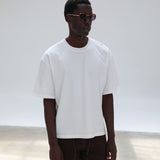 Short Modern Trendy T-Shirt White