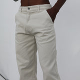 Modern Comfy Pants White