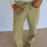 Corduroy Pants Lime