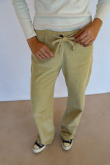 Corduroy Pants Lime