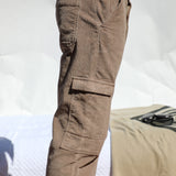 Corduroy Pocket Comfy Pants Light Brown