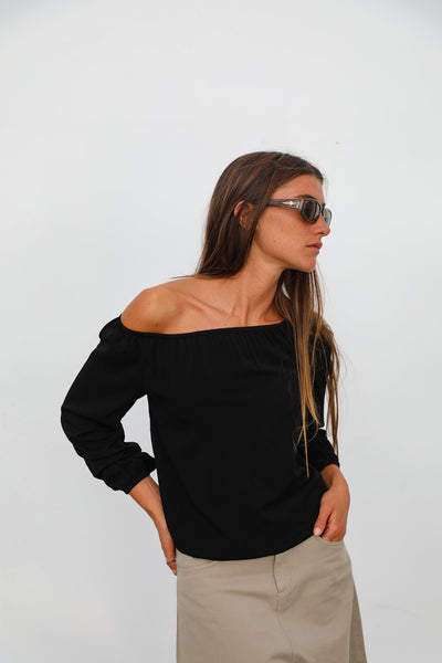 トップス andequal volume off shoulder blouse volume off shoulder blouse – andequal