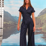 Denim Buttons Romper