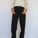 Diplomatic Denim Pants Black