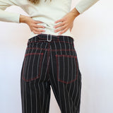 Diplomatic Denim Pants Black