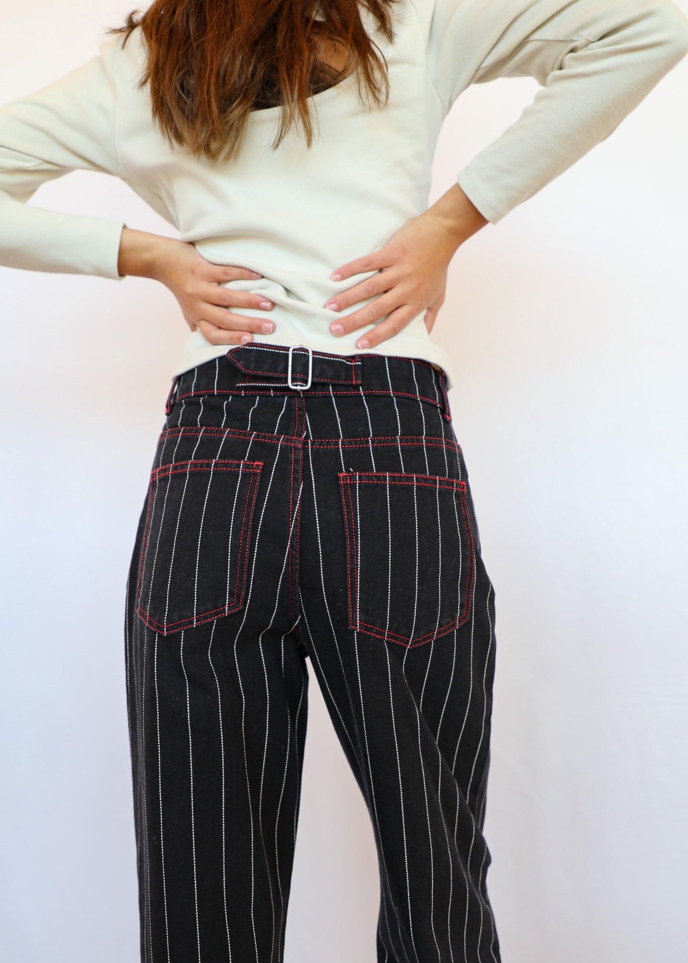 Diplomatic Denim Pants Black