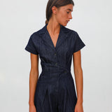 Denim Buttons Romper
