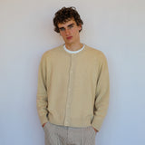 Buttons Knit Sweater Natural