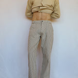 Straight Comfy Stripes Beige