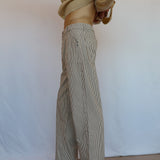 Straight Comfy Stripes Beige