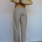 Straight Comfy Stripes Beige