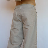 Straight Comfy Stripes Beige