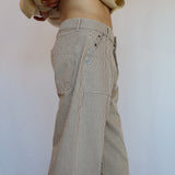 Straight Comfy Stripes Beige