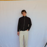 Double Zip Jacket Brown