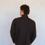 Double Zip Jacket Brown