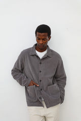 Corduroy Jacket Dark Grey