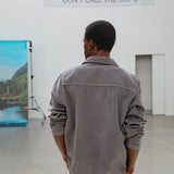 Corduroy Jacket Dark Grey