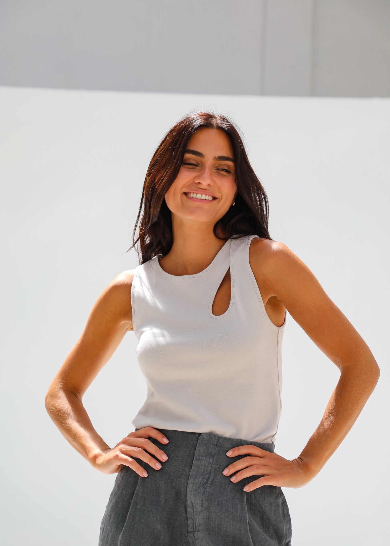 Cool Tank Top Natural