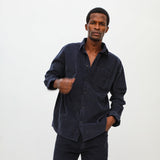 Corduroy Overshirt Navy
