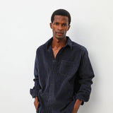 Corduroy Overshirt Navy