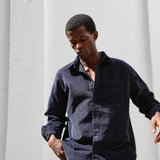 Corduroy Overshirt Navy