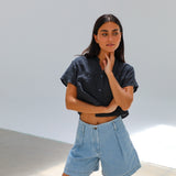 Short Denim Pants