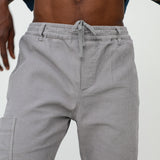 Corduroy Comfy Pants Grey