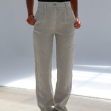 Classic Linen Pants Natural