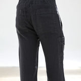 Linen Comfy Pants Petrol