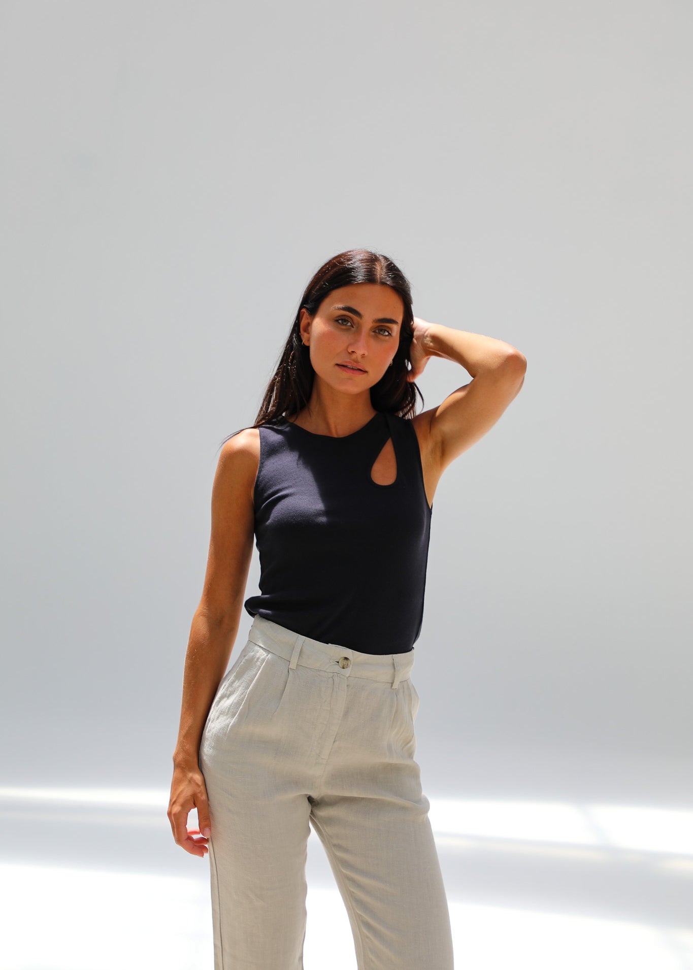 Cool Tank Top Navy