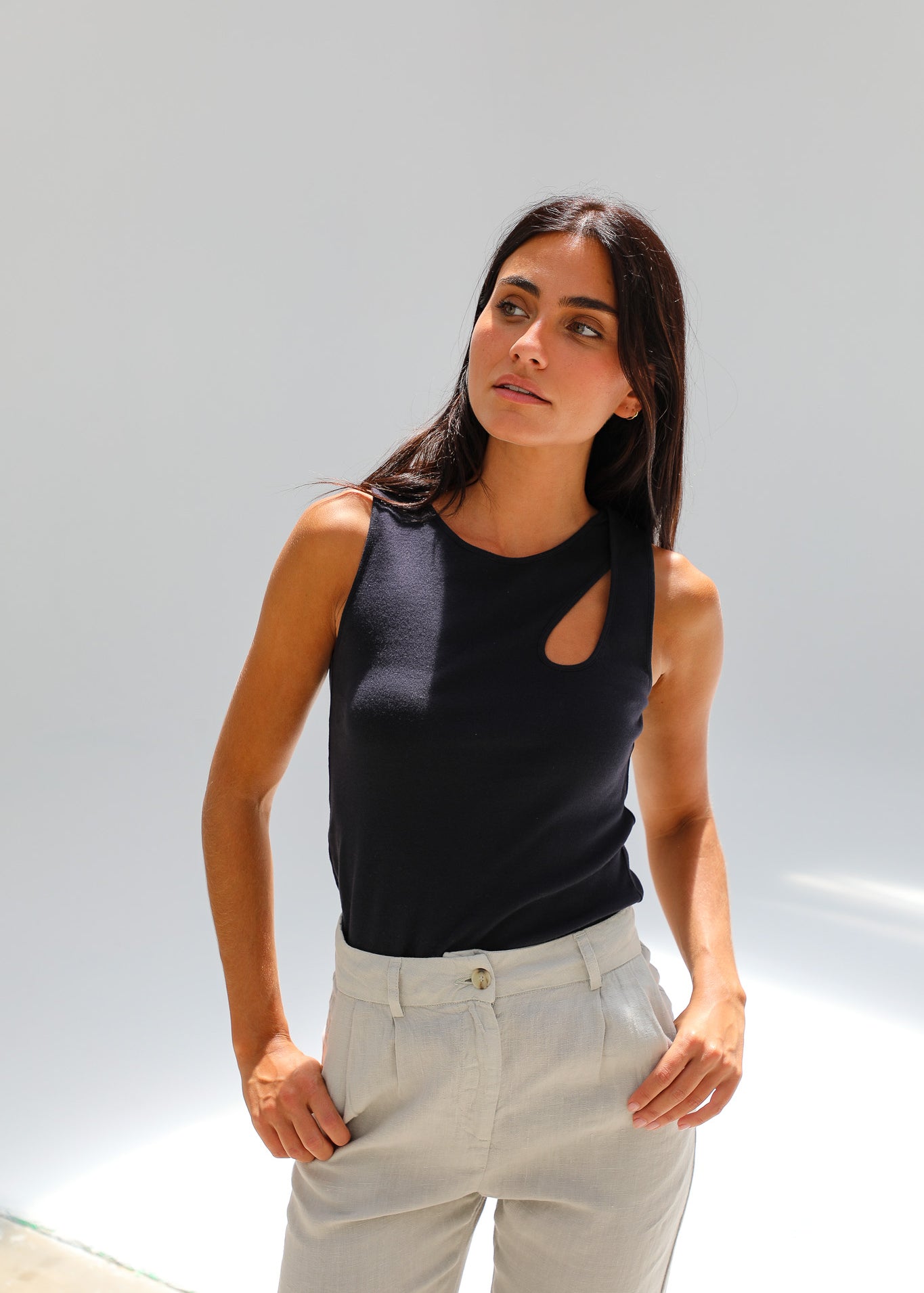 Cool Tank Top Navy