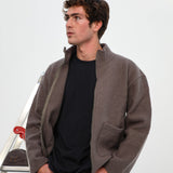 Wool Flow Jacket Grey