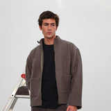 Wool Flow Jacket Grey