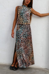 Twist Midi Skirt