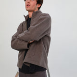 Wool Flow Jacket Grey