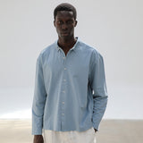Modern Polo Shirt Light Blue