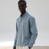 Modern Polo Shirt Light Blue