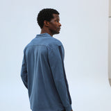 Modern Polo Blue Stripe Detail