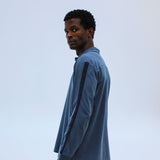 Modern Polo Blue Stripe Detail