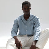 Modern Polo Shirt Light Blue