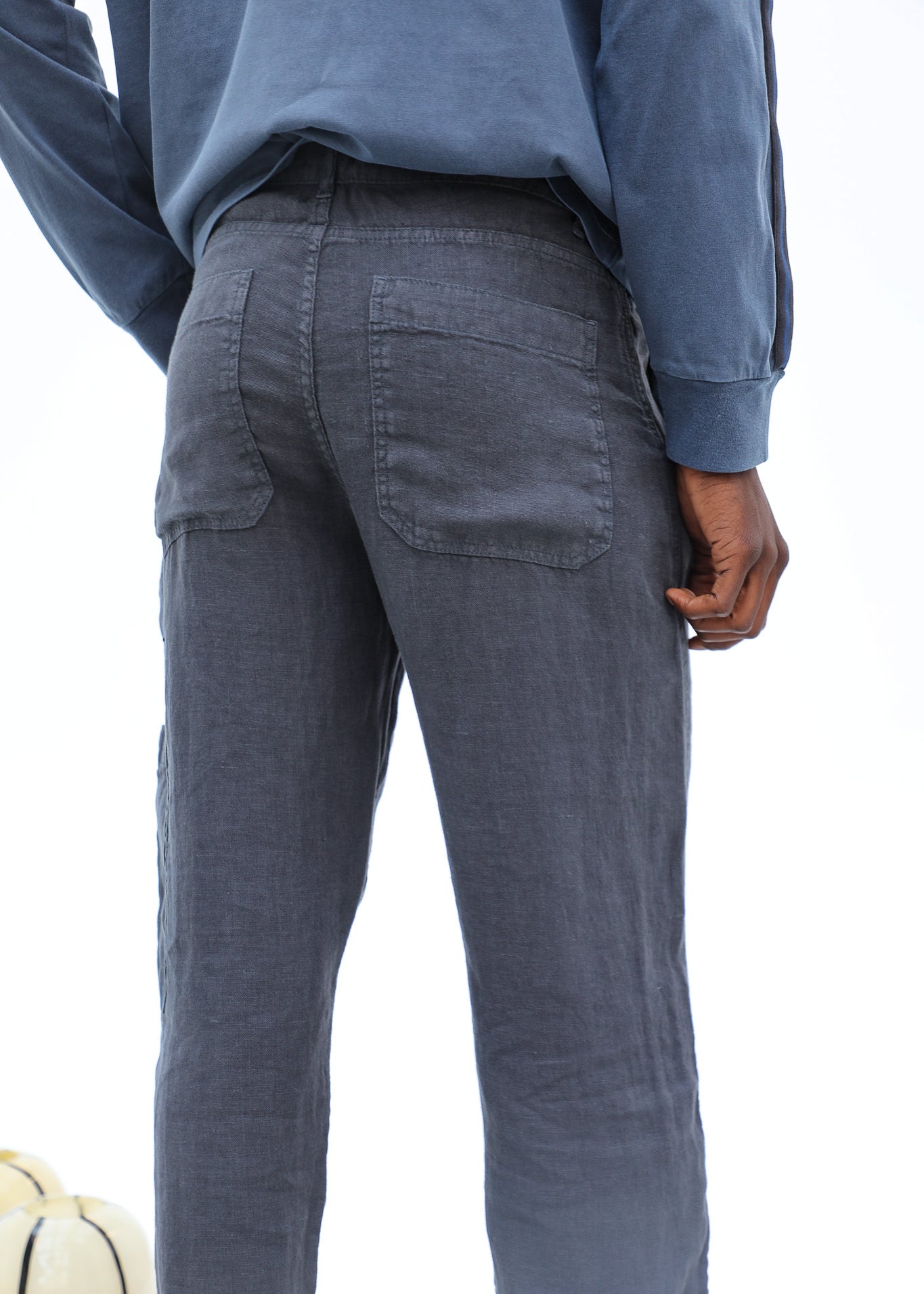 Modern Comfy Linen Pants Petrol
