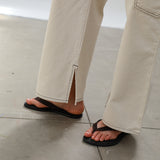 Seams Pocket Pants Beige