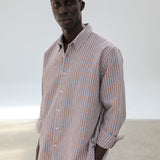 Modern Stripes Shirt Brown