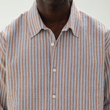 Modern Stripes Shirt Brown