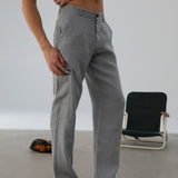 Pocket Comfy Linen Grey