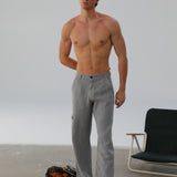 Pocket Comfy Linen Grey
