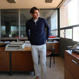 Button Comfy Pants Natural