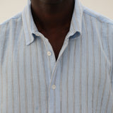 Modern Stripes Shirt Blue