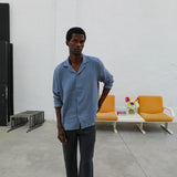 Vintage Blazer Shirt Light Blue