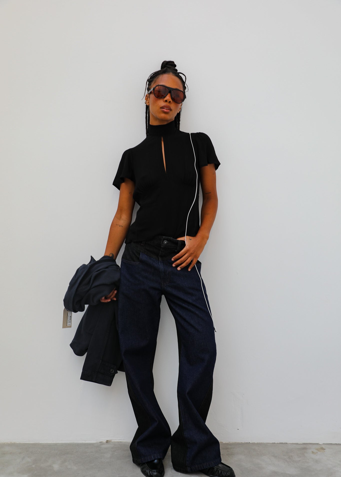 look black and blue mujer